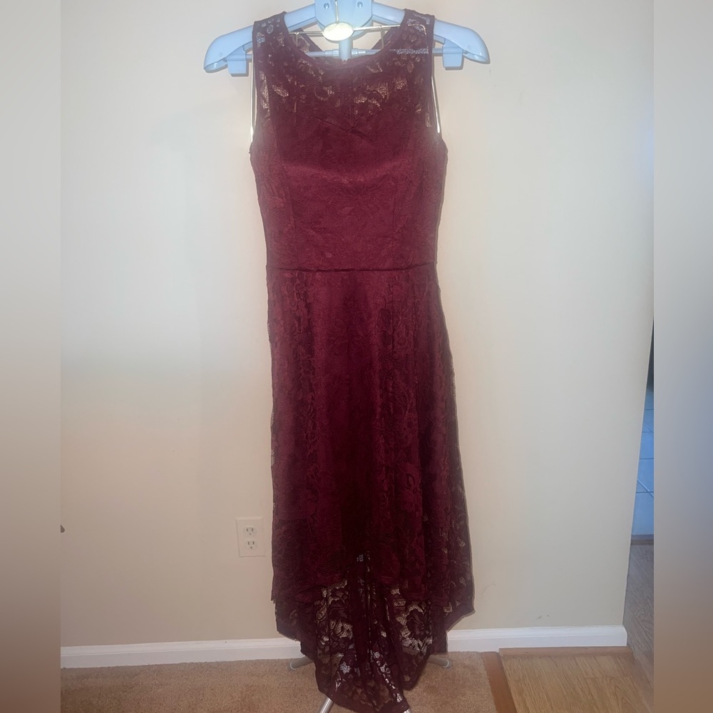 High-low Lace Dress